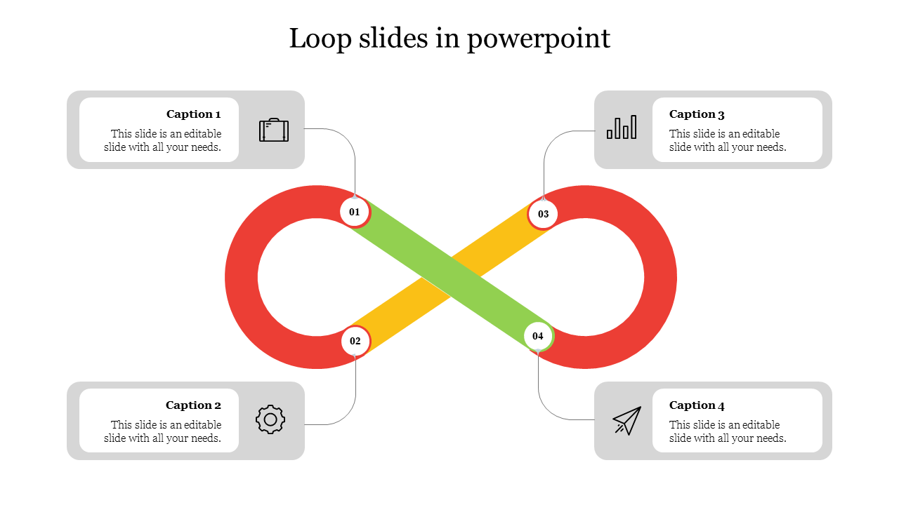 how to loop ppt slideshow